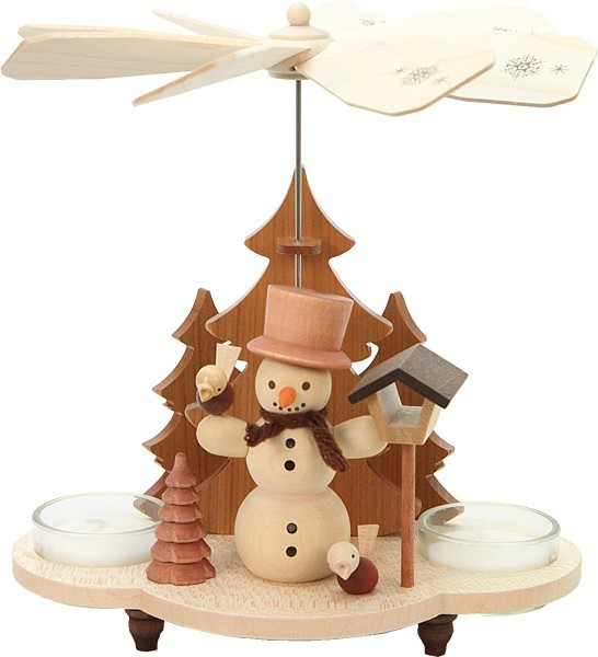 Pyramide Schneemann natur Pyramide Schneemann natur