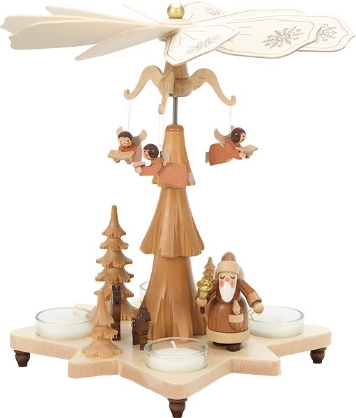 Pyramide Weihnachtsmann natur Pyramide Weihnachtsmann natur