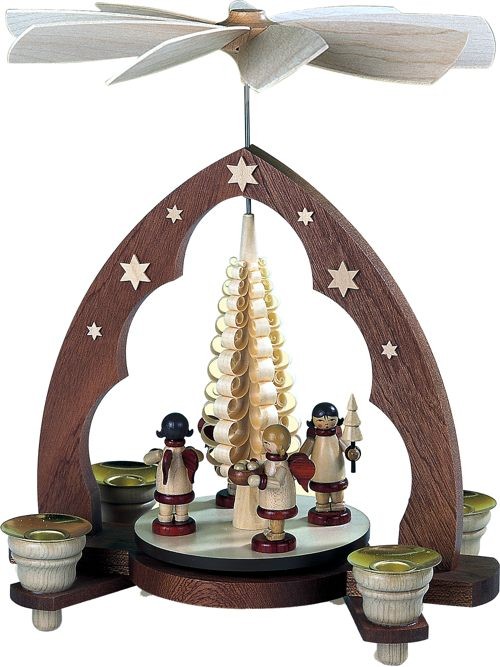 Pyramide Geschenkeengel, Spitzbogen