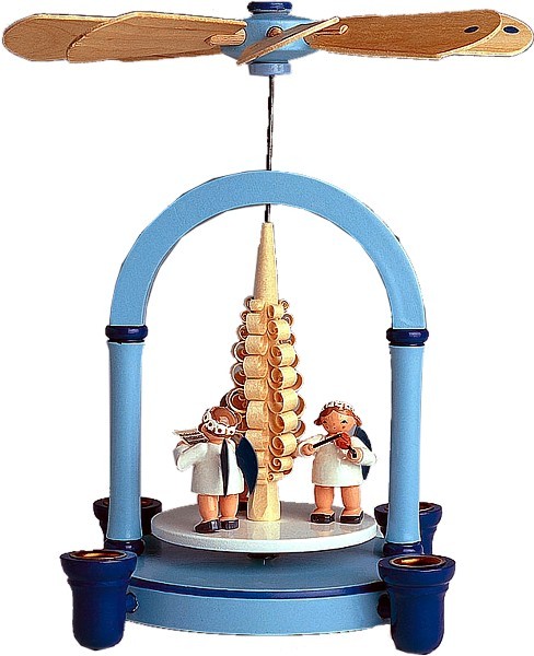 einstufige Weihnachtspyramide farbig einstufige Weihnachtspyramide farbig