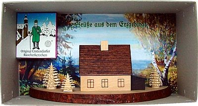 Räucherhäuschen natur Räucherhäuschen natur