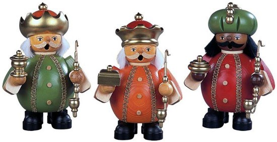 Räuchermänner Heilige 3 Könige, klein Räuchermänner Heilige 3 Könige, klein
