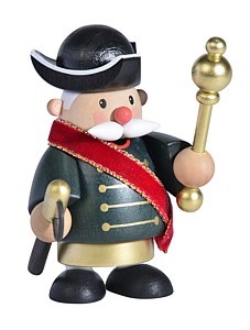 Räuchermännchen Sachsenkönig, mini -Kleine Kerle- Räuchermännchen Sachsenkönig, mini -Kleine Kerle-