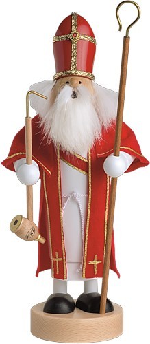 Räuchermännchen Heiliger St. Nikolaus -Die Dünnen-