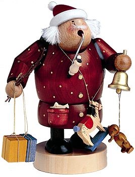 Räuchermännchen nostalgischer Weihnachtsmann Räuchermännchen nostalgischer Weihnachtsmann