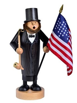 Räuchermann Abraham Lincoln -Die Dünnen- Räuchermann Abraham Lincoln -Die Dünnen-