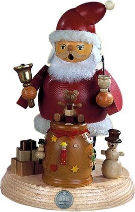 Räuchermann auf Sockel Weihnachtsmann Räuchermann auf Sockel Weihnachtsmann