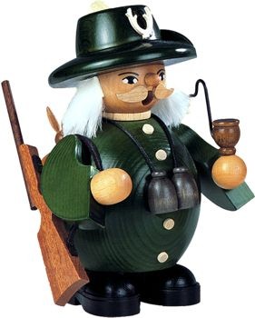 Räuchermann kleiner Förster, grün,
