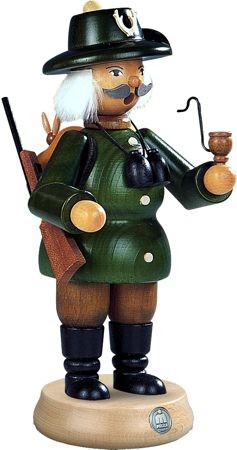 Räuchermann Förster, grün, 23 cm groß Räuchermann Förster, grün, 23 cm groß
