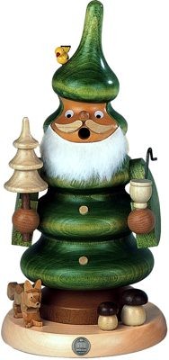 Räuchermann Baum, grün, mittelgroß Räuchermann Baum, grün, mittelgroß