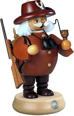 Räuchermann Förster, braun, mittelgroß Räuchermann Förster, braun, mittelgroß