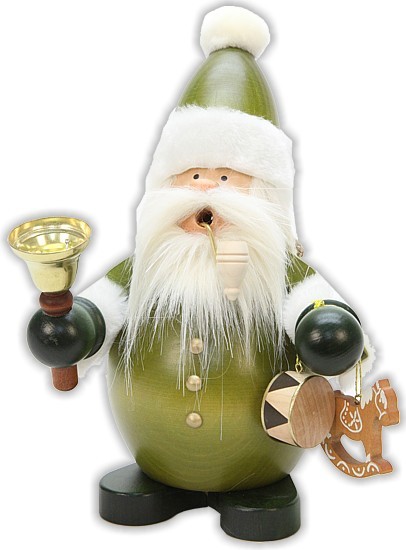 Räuchermann Weihnachtsmann Grün Räuchermann Weihnachtsmann Grün