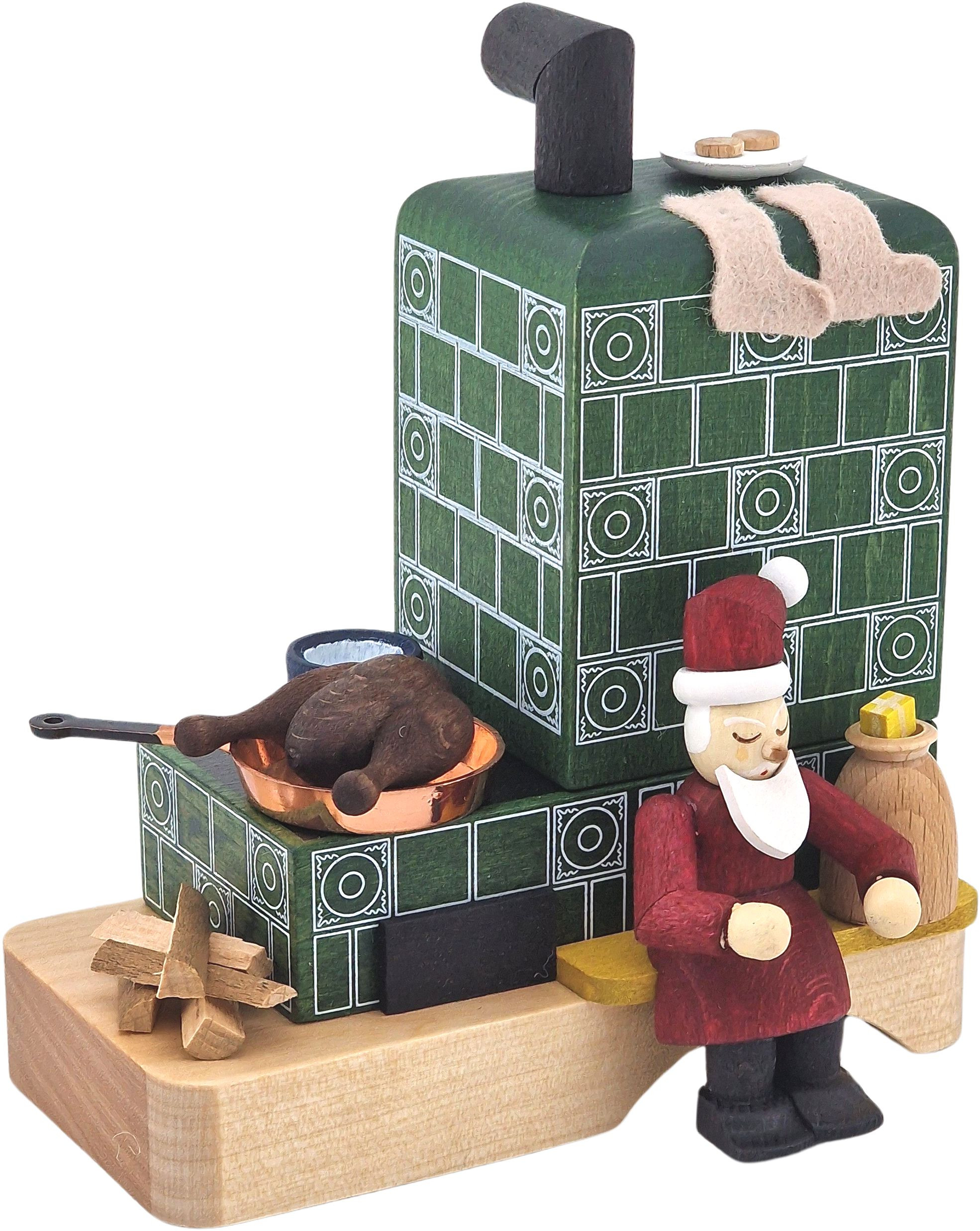 Rauchofen mit Santa