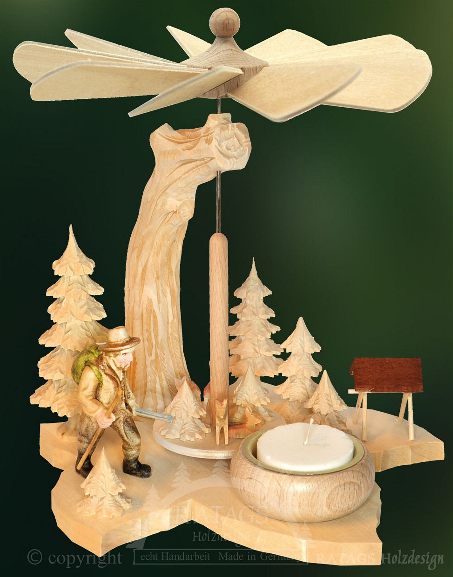 Blattpyramide, Wanderer Blattpyramide, Wanderer