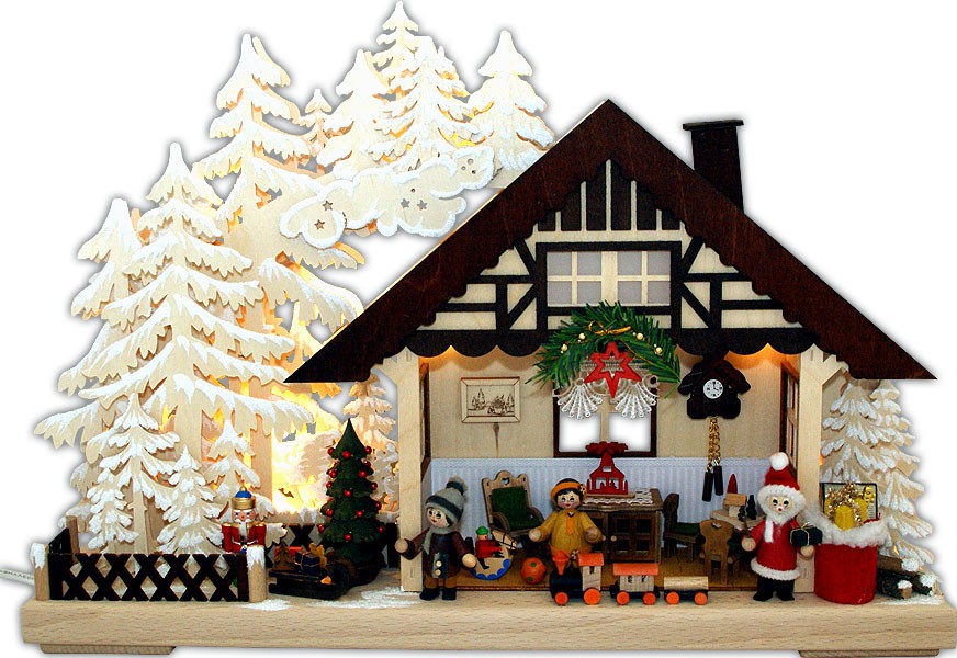 3D-Schwibbogen Weihnachten, klein