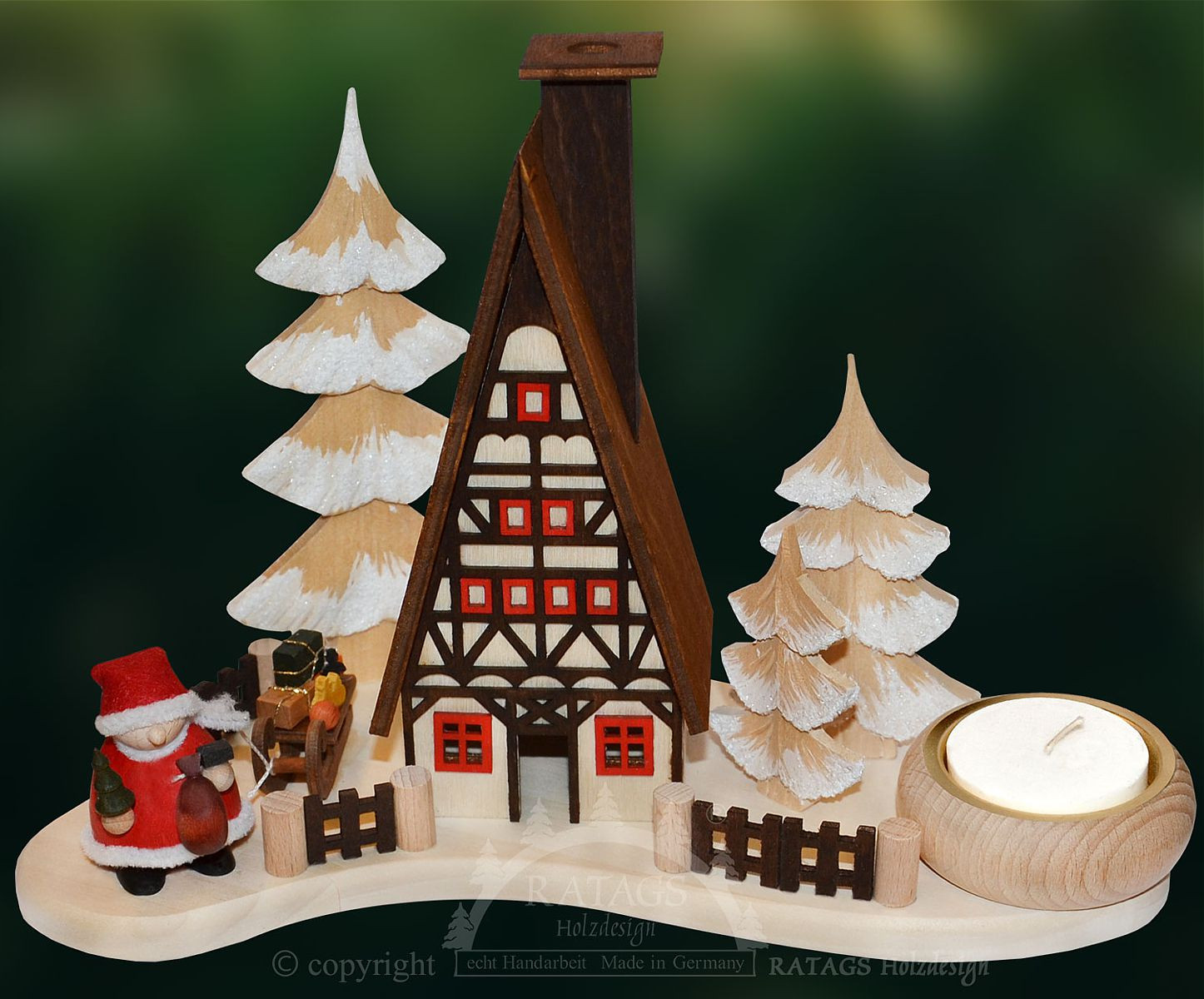 Räucherhaus Molli-Weihnachtsmann Räucherhaus Molli-Weihnachtsmann