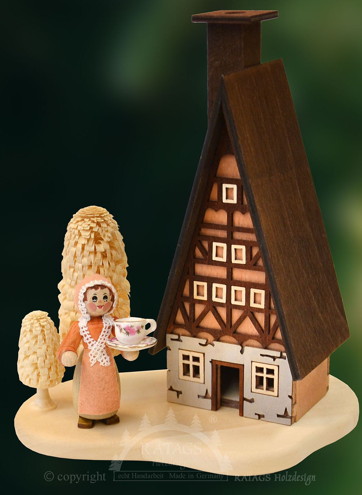 Räucherhaus - Schokoladenmädchen Räucherhaus - Schokoladenmädchen