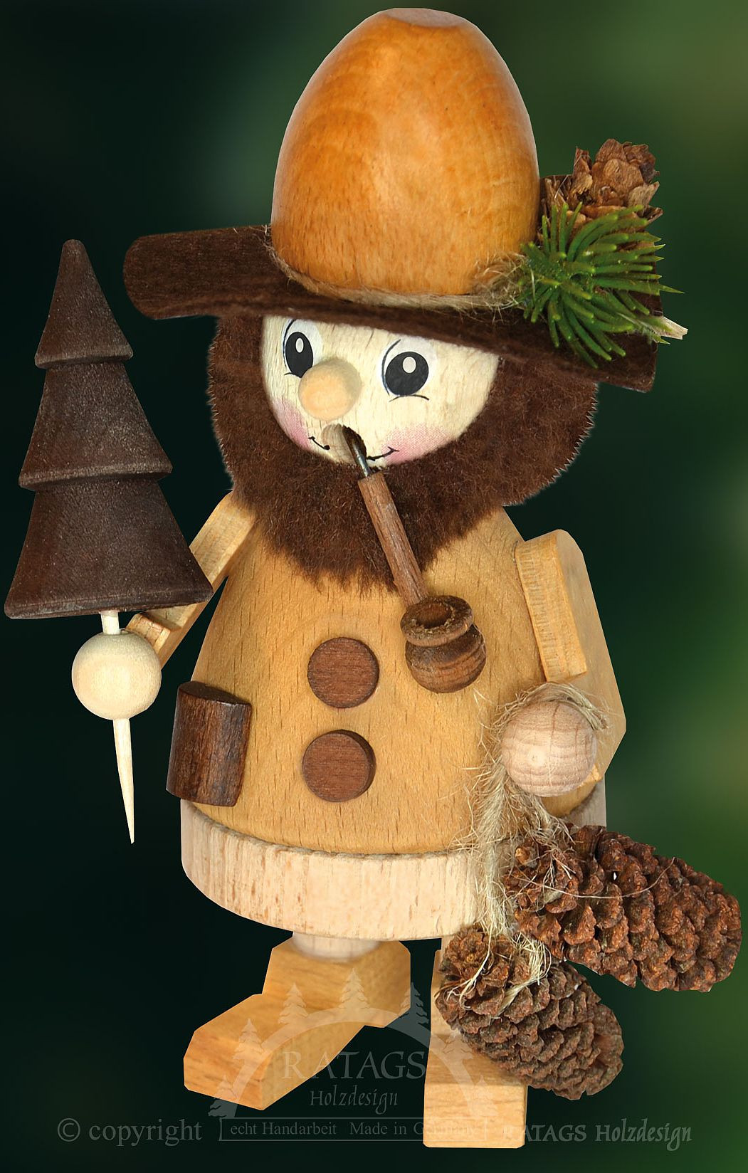 Räuchermännchen Zapfenmännchen