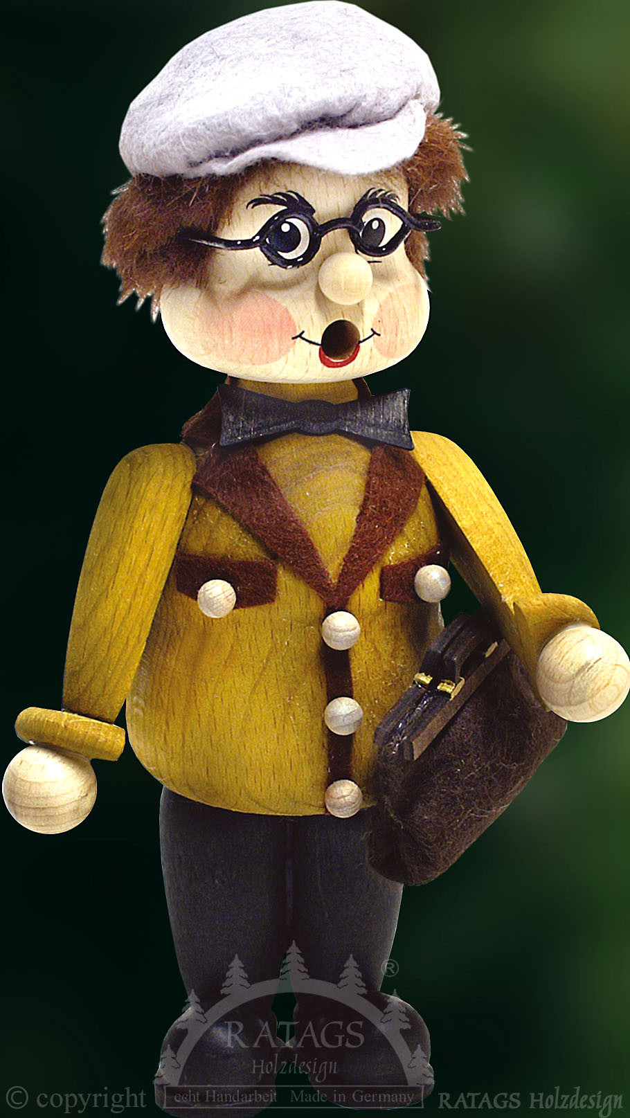 Räucherfigur Die verrückte Bande - folgsamer Ehemann Räucherfigur Die verrückte Bande - folgsamer Ehemann