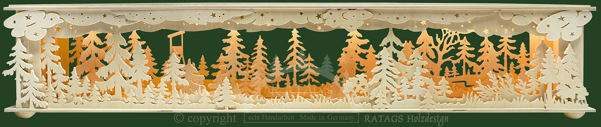 Raumleuchte Wald, Hochsitz, groß Raumleuchte Wald, Hochsitz, groß