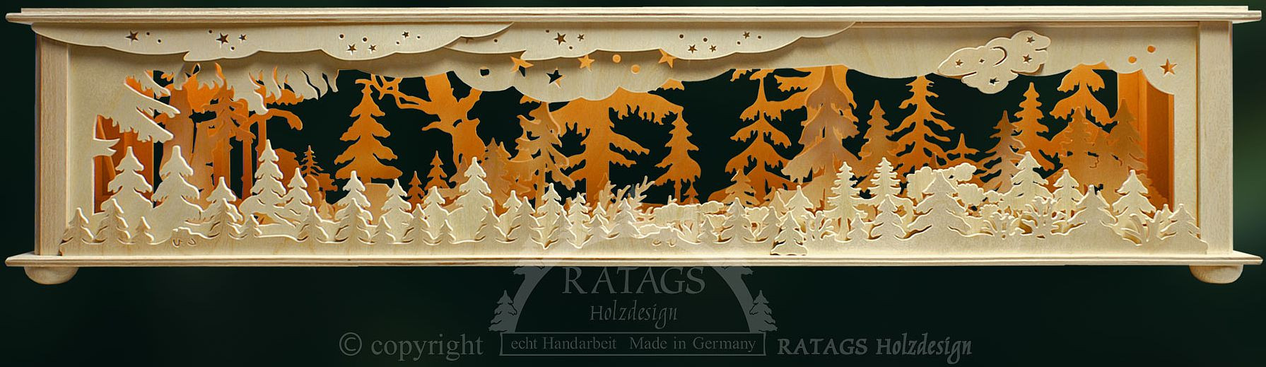 Raumleuchte Wald, mittelgroß Raumleuchte Wald, mittelgroß