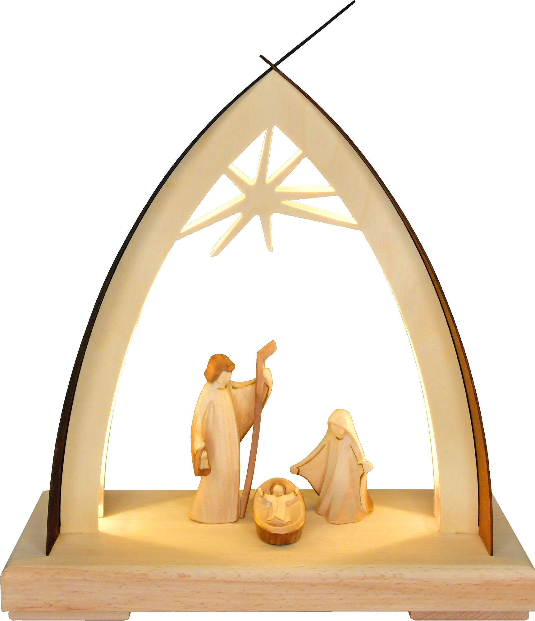 Schwibbogen Geburt Christi, Tiroler Figuren