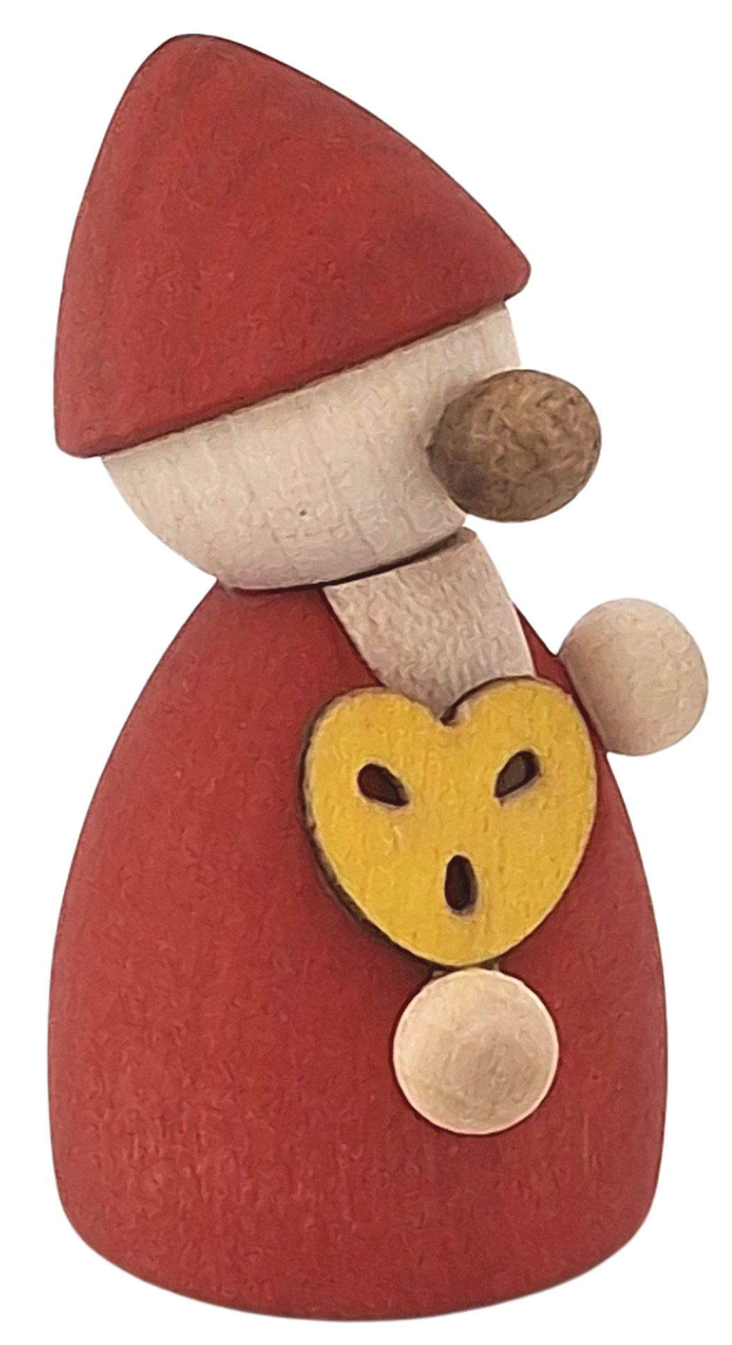 Wichtel mit Pfefferkuchen, rot