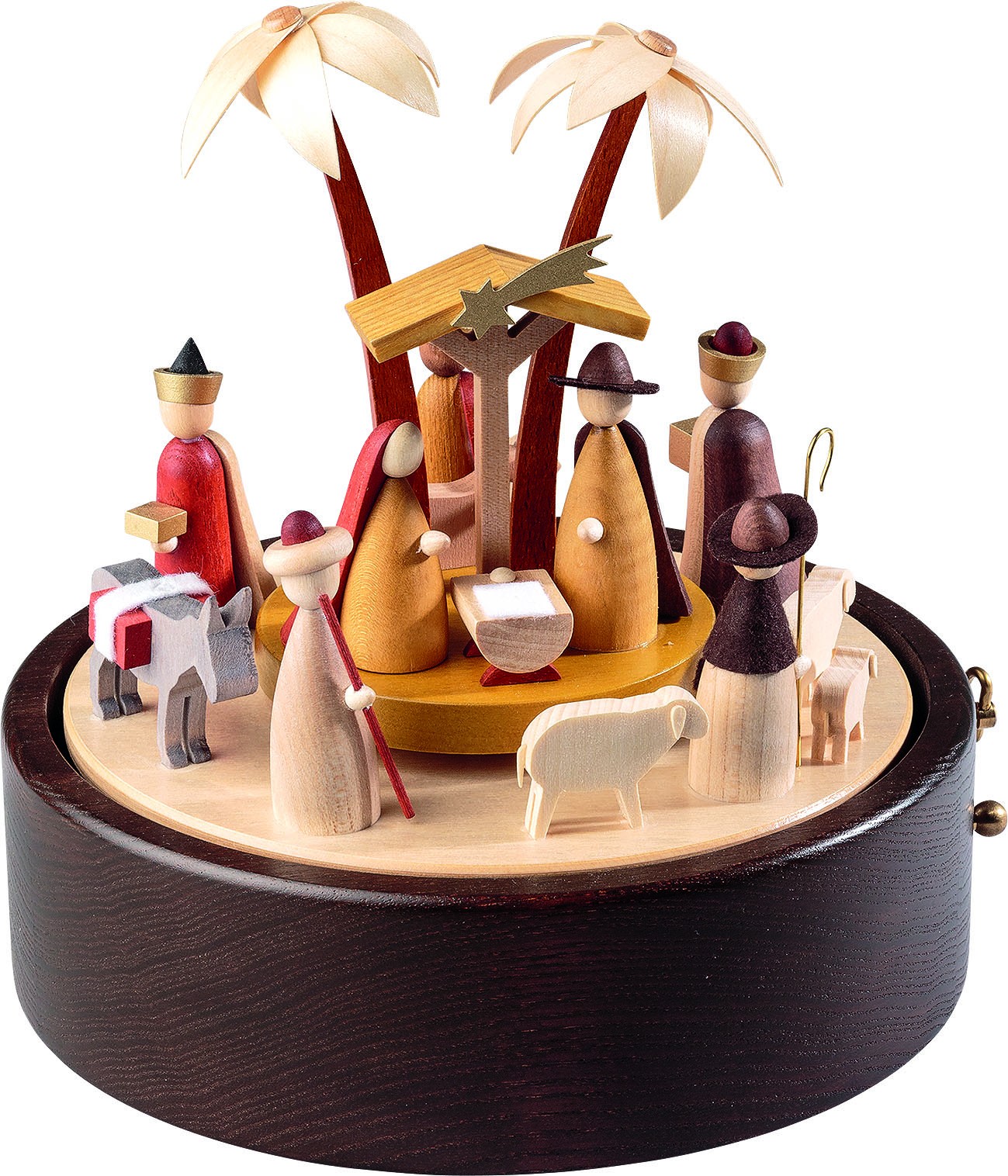 Spieldose Christi Geburt, 28-st. Spw. Stille Nacht, neues Naturholzdesign Spieldose Christi Geburt, 28-st. Spw. Stille Nacht, neues Naturholzdesign