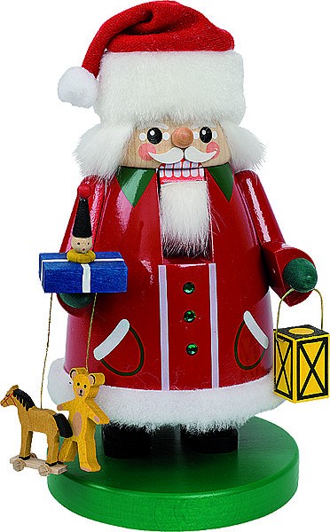 Nussknacker Weihnachtsmann mit Swarovski-Steinen Nussknacker Weihnachtsmann mit Swarovski-Steinen