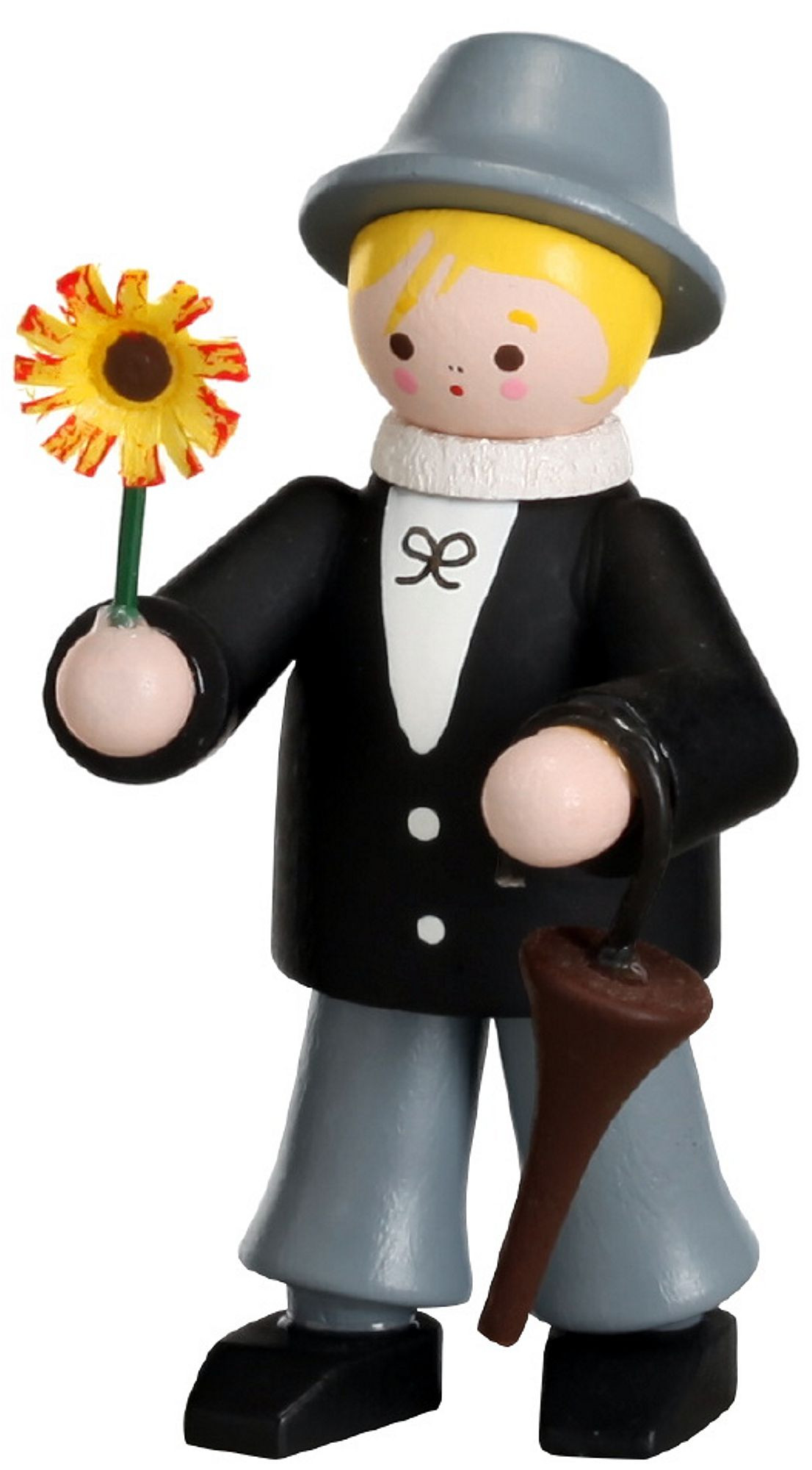 Blumenjunge Kavalier, schwarz Blumenjunge Kavalier, schwarz