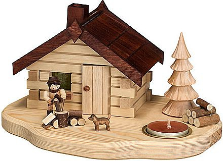 Räucherhaus Teelicht - Holzhacker Räucherhaus Teelicht - Holzhacker