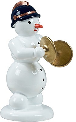 Schneemann mit Becken Schneemann mit Becken