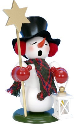 Räuchermännchen Schneemann Sternenträger Räuchermännchen Schneemann Sternenträger