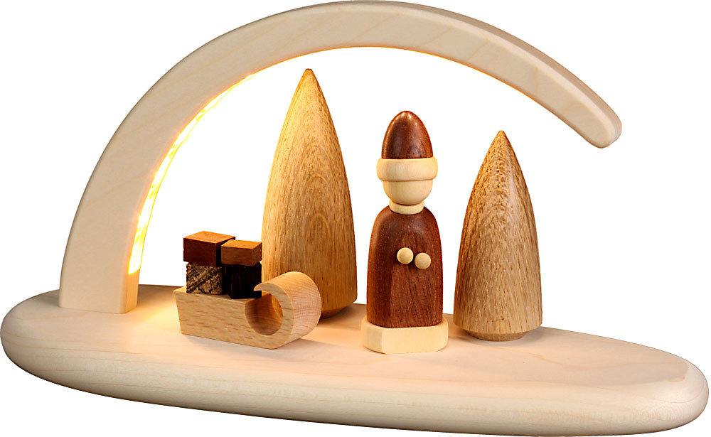 Lichterbogen Weihnachtsmotiv, natur Lichterbogen Weihnachtsmotiv, natur