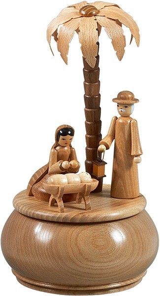 Spieldose - Heilige Familie / natur Spieldose - Heilige Familie / natur