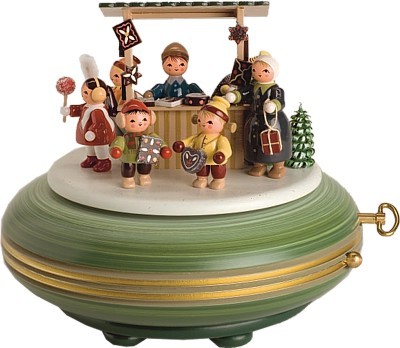 Spieldose Weihnachtsmarkt Spieldose Weihnachtsmarkt