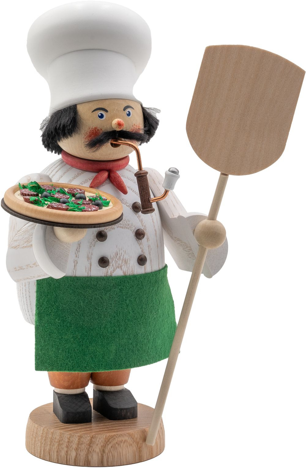 Räuchermann Pizzabäcker - Gemütliche Typen Räuchermann Pizzabäcker - Gemütliche Typen