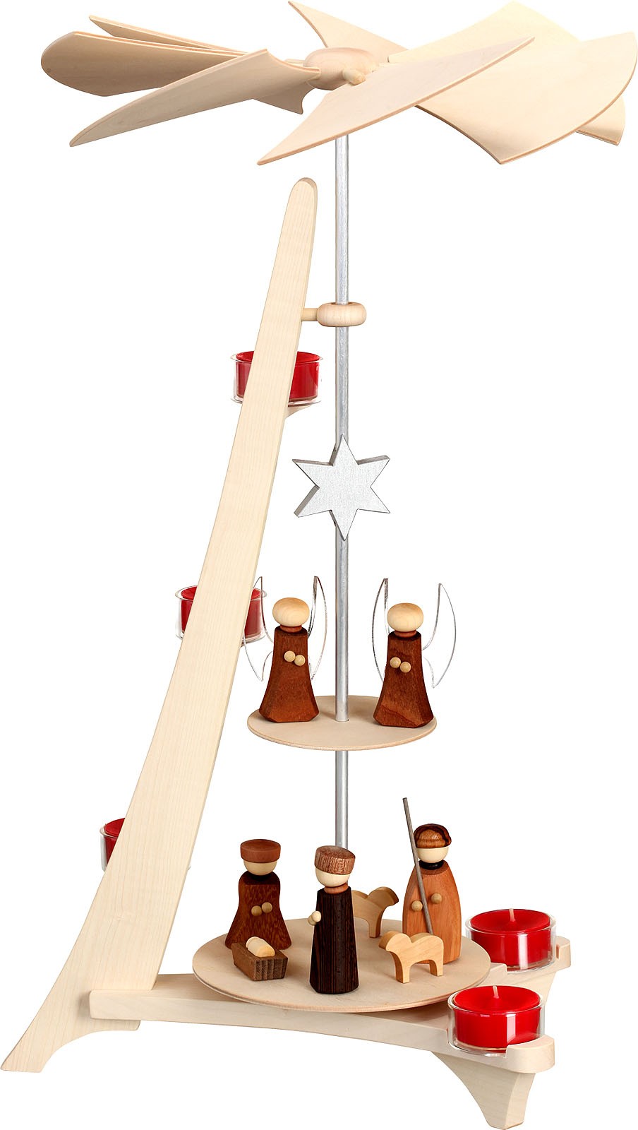 Pyramide L-Form, Christi Geburt und Engel
