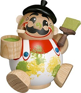 Kugelräucherfigur Malermeister Kugelräucherfigur Malermeister