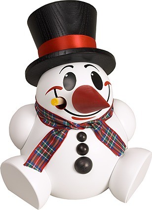 Kugelräucherfigur Cool-Man, weiß Kugelräucherfigur Cool-Man, weiß