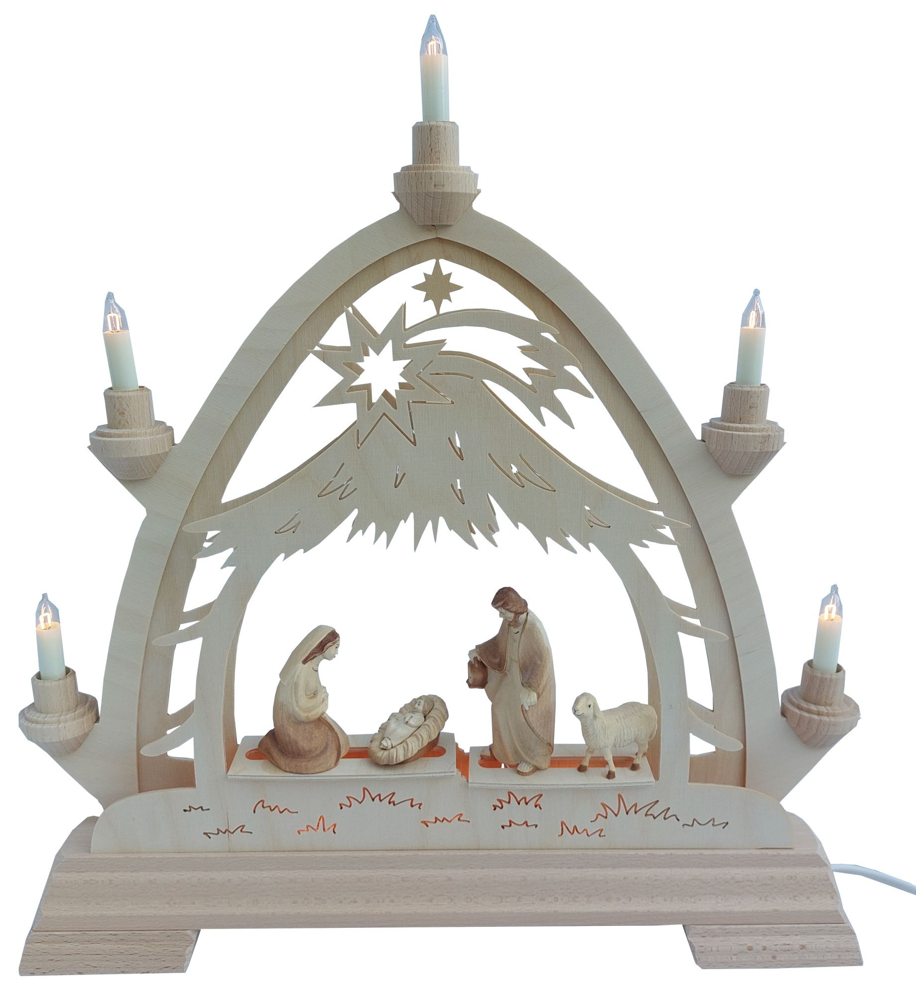 Stall modern - Figuren gebeizt