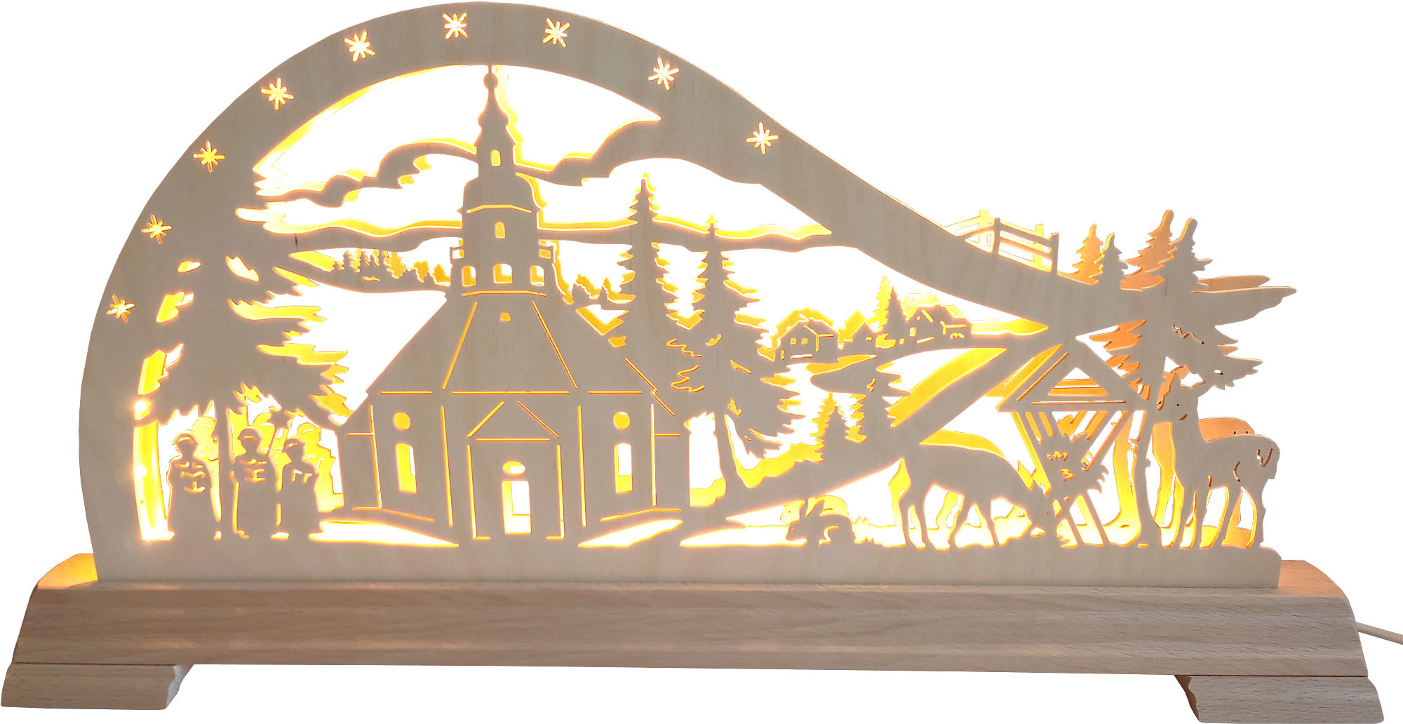 LED-Bogen - Seiffener Kirche LED-Bogen - Seiffener Kirche
