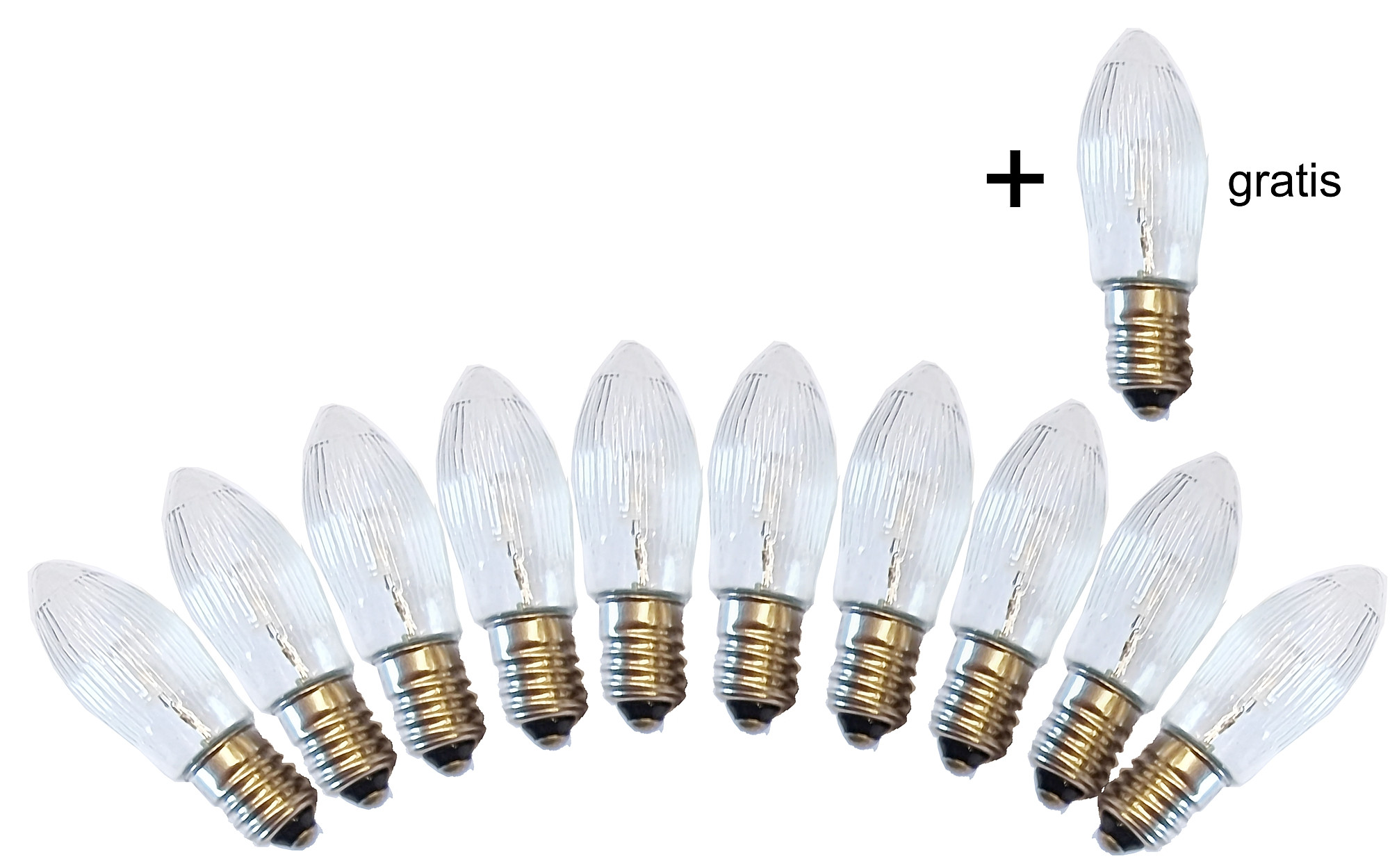 Umrüstset LED-Filament Außenschwibbogen 10er Set + 1 gratis Umrüstset LED-Filament Außenschwibbogen 10er Set + 1 gratis