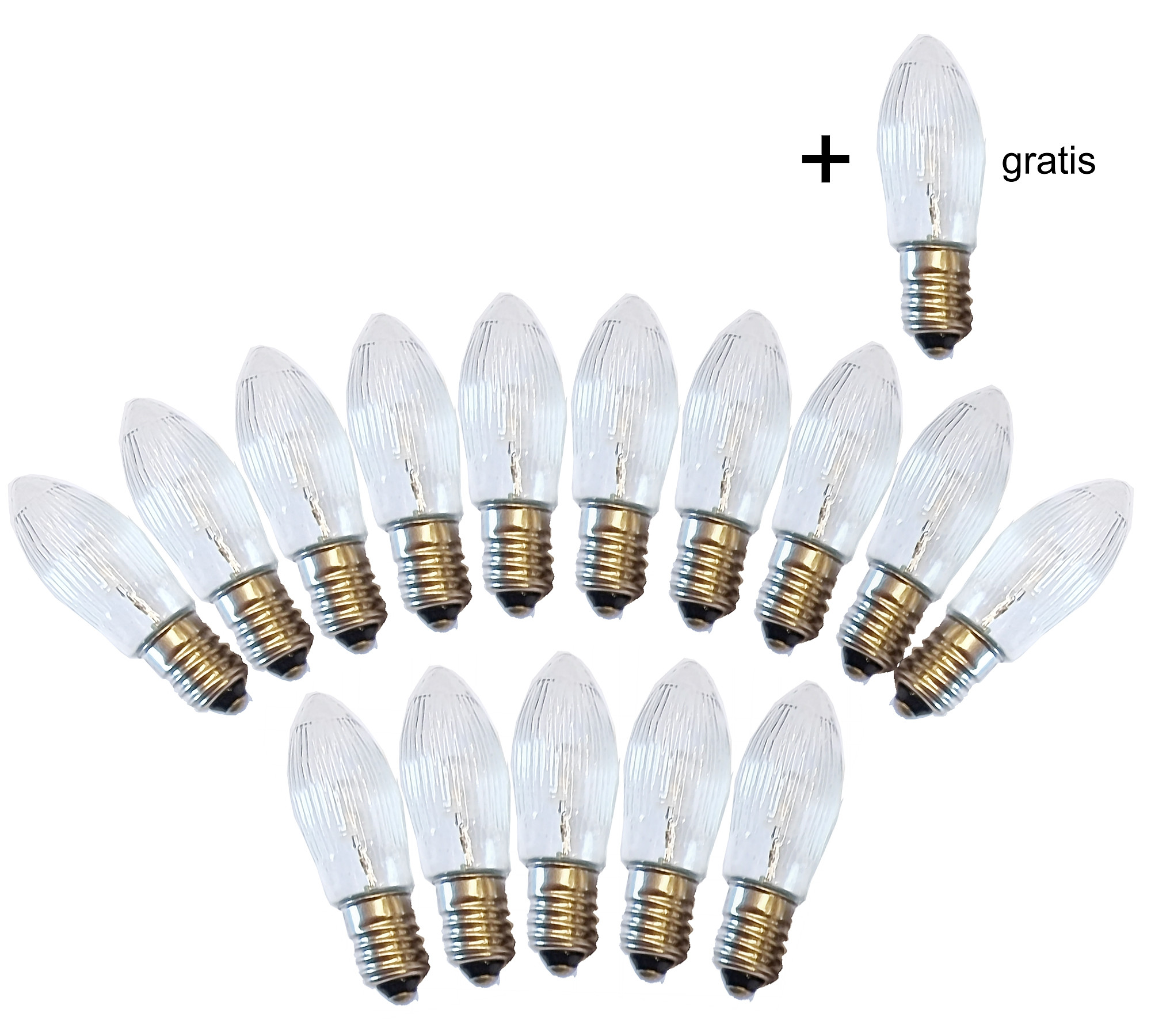 Umrüstset LED-Filament Außenschwibbogen 15er Set + 1 gratis Umrüstset LED-Filament Außenschwibbogen 15er Set + 1 gratis