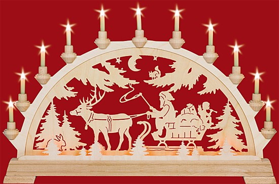 Schwibbogen Nikolaus Schwibbogen Nikolaus