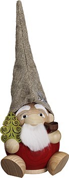 Kugelräucherfigur Waldzwerg Weihnachtsmann Kugelräucherfigur Waldzwerg Weihnachtsmann