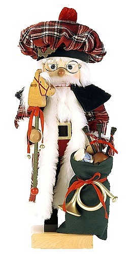 Nussknacker Schottischer Santa Nussknacker Schottischer Santa