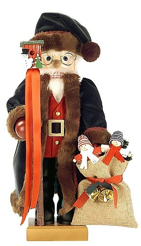 Nussknacker Weihnachtsmann, tannengrün Nussknacker Weihnachtsmann, tannengrün
