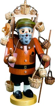 Räuchermann Korbhändler Räuchermann Korbhändler