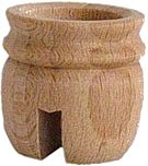 Lichtertülle - 14mm, Höhe 24 mm, mit Nut Lichtertülle - 14mm, Höhe 24 mm, mit Nut